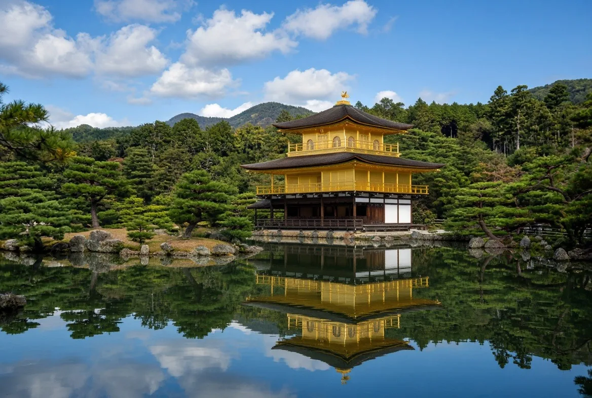 Kinkaku-ji (Pavilhão Dourado), Kyoto — ensaio fotográfico KONDO IMAGEM